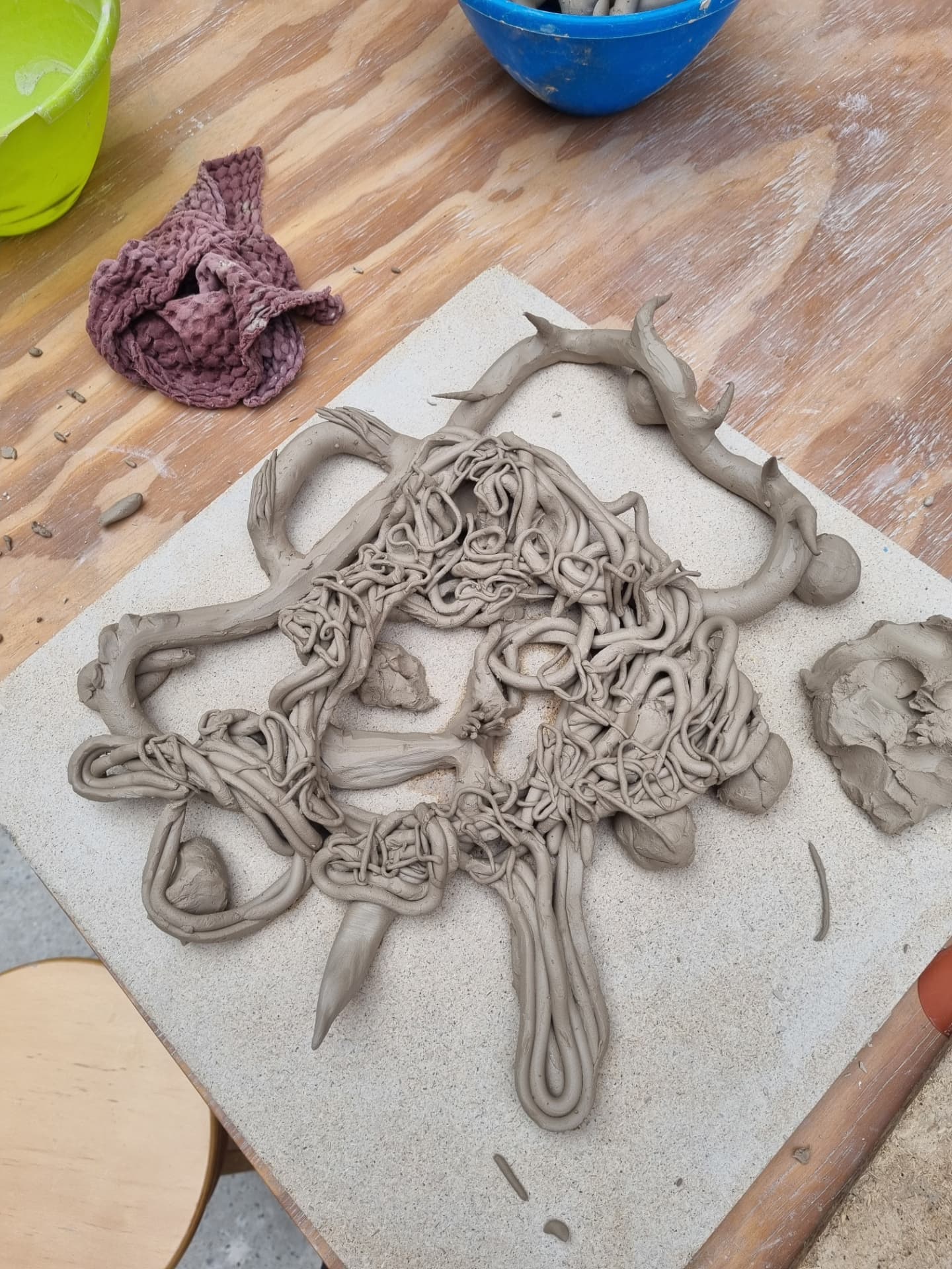 Ceramic Monsters sculpture, image 10