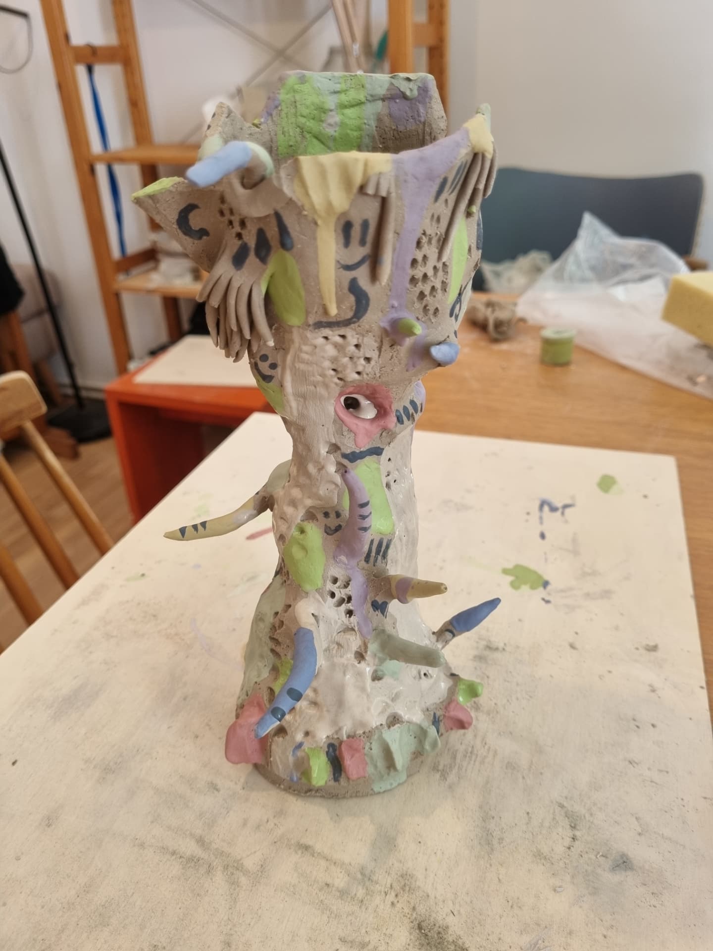 Ceramic Monsters sculpture, image 15