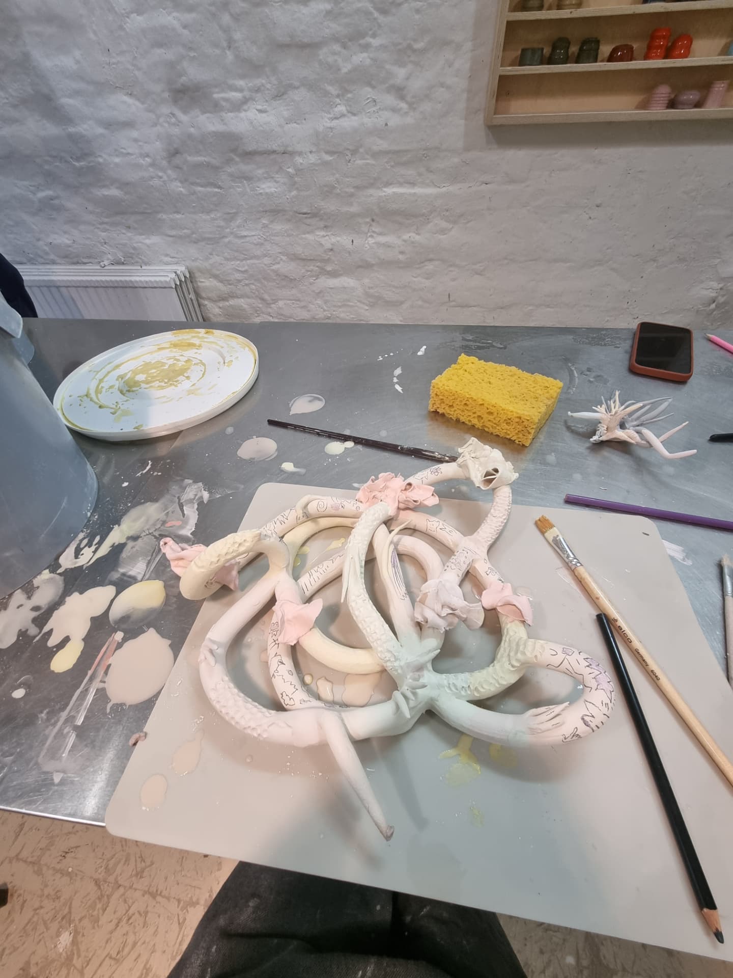 Ceramic Monsters sculpture, image 12