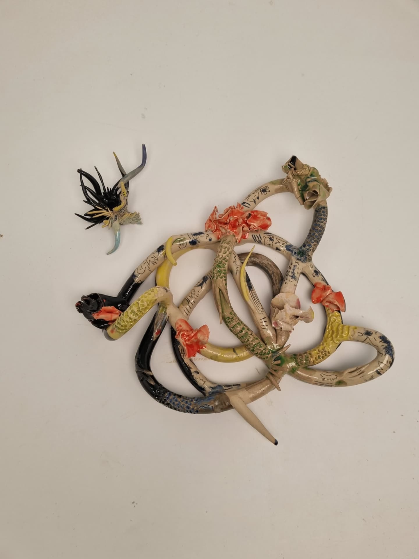 Ceramic Monsters sculpture, image 2