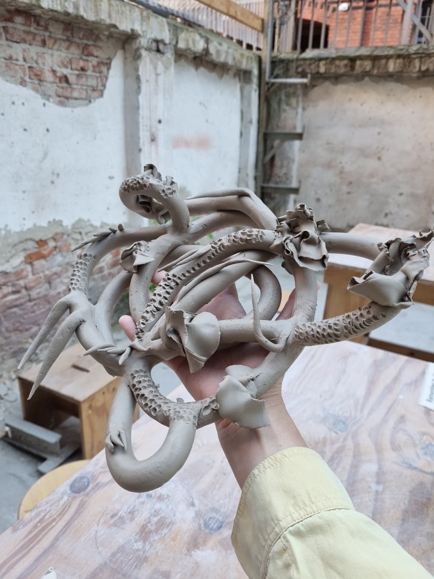 Ceramic Monsters sculpture, image 21