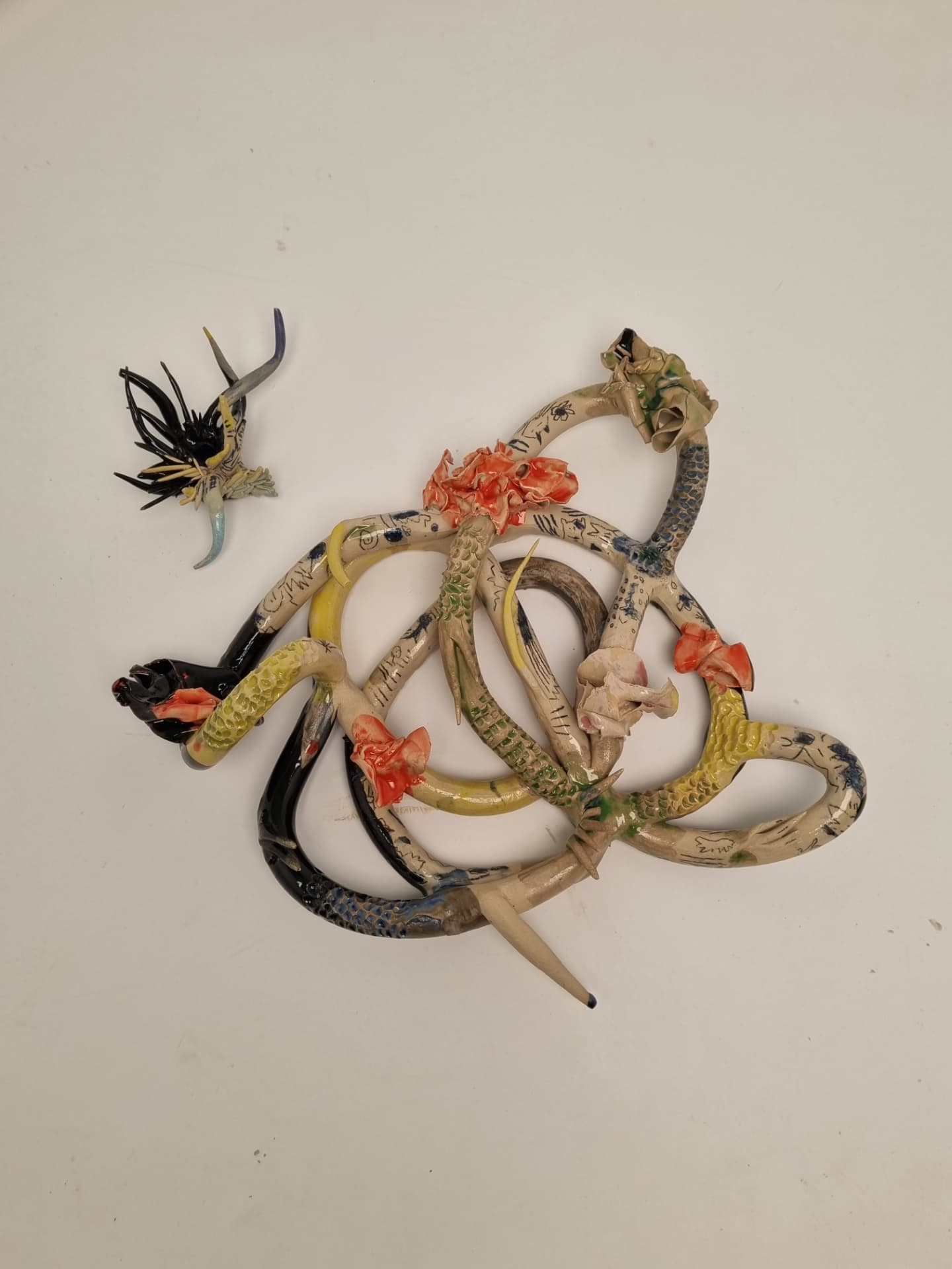 Ceramic Monsters sculpture, image 3